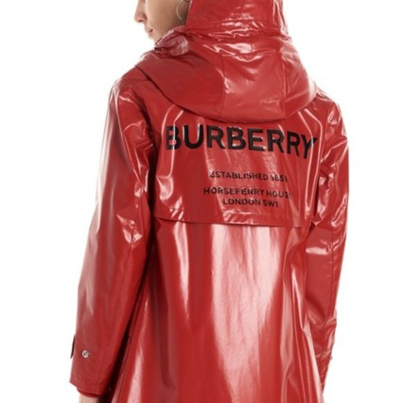 NWT Burberry Horseferry-Print Logo Parka Coat - Picture 5 of 5